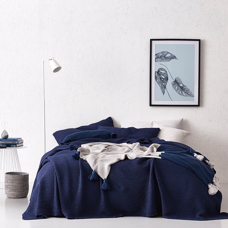 European Collection Scandi Coverlet Midnight