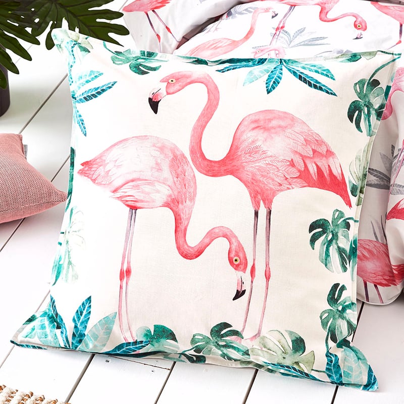 Flamingo Quilt Cover Set