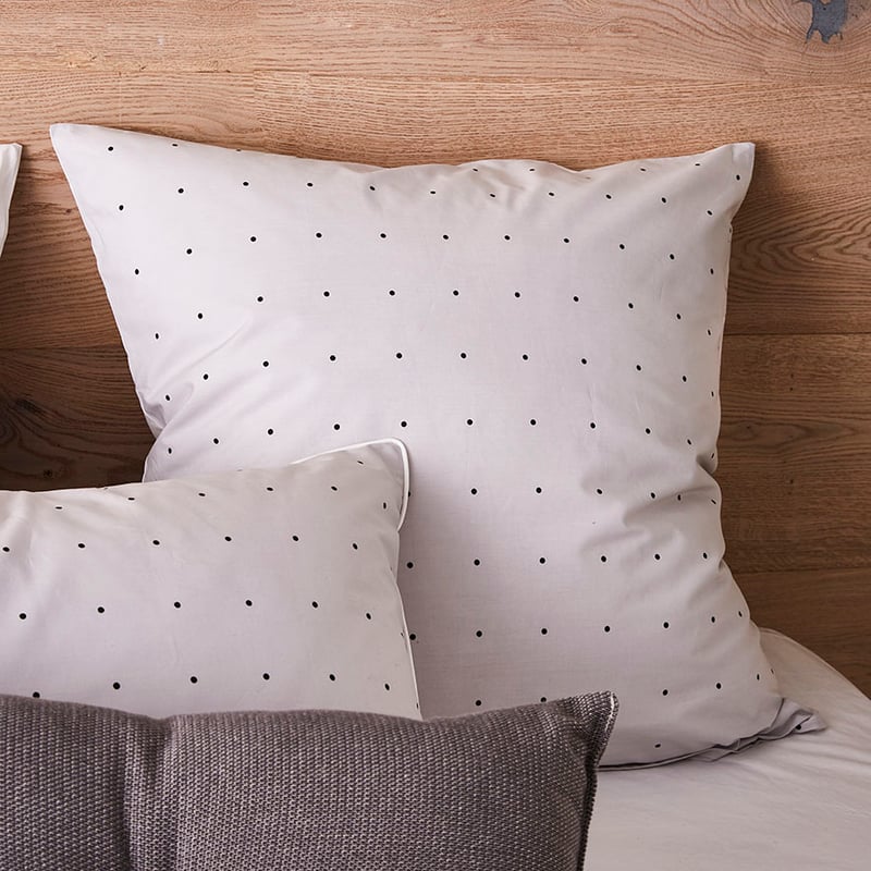 Microdot Quilt Cover Set Grey
