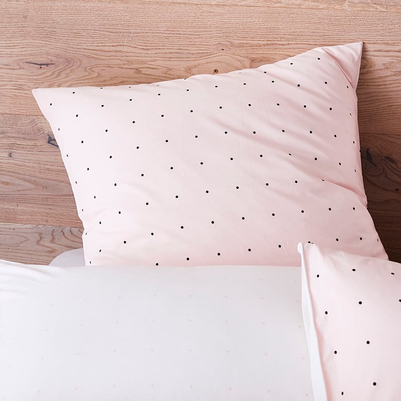 Microdot Quilt Cover Set Pink