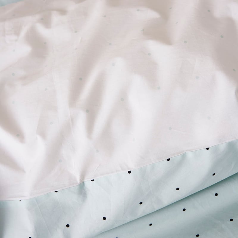 Microdot Quilt Cover Set Sky