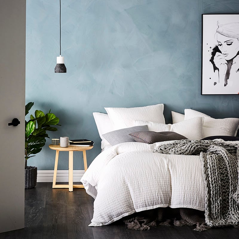 Loft White Quilt Cover