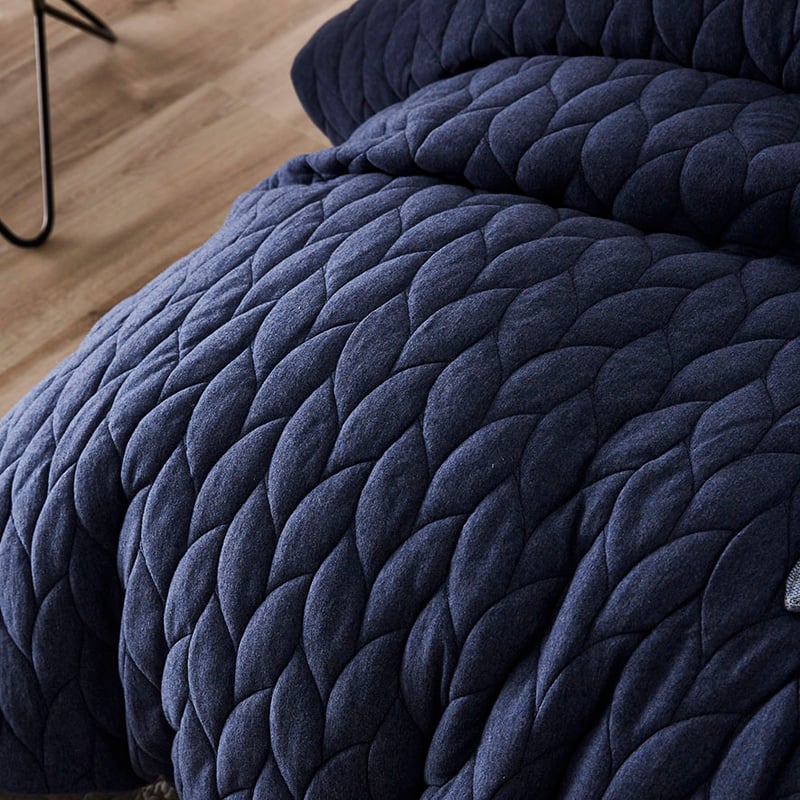 Cable Jersey Quilt Cover