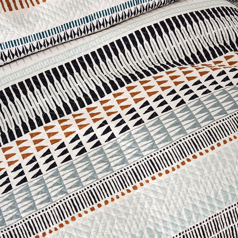 Nomad Quilt Cover Mustard
