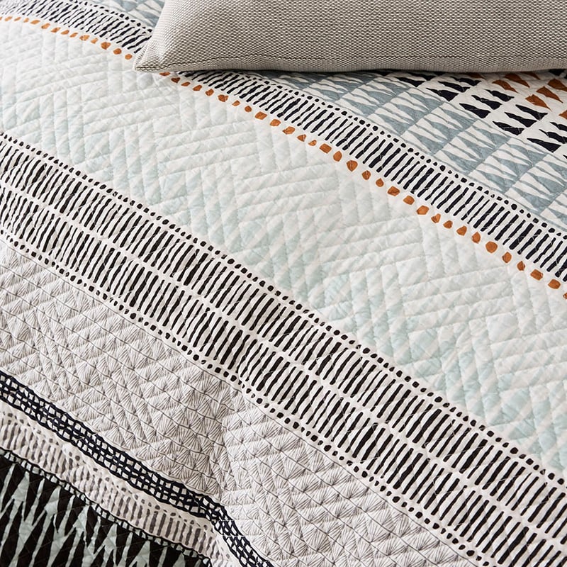 Nomad Quilt Cover Mustard