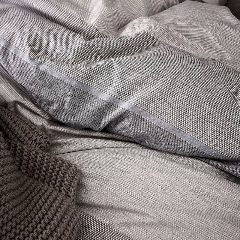 Hudson Quilt Cover Set Navy