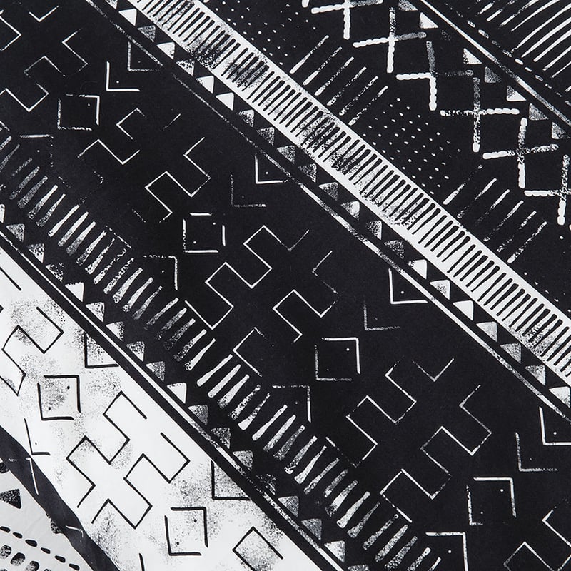 Dakota Quilt Cover Set Black