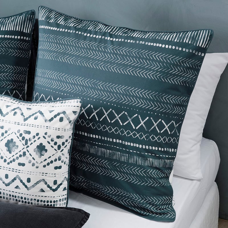 Dakota Quilt Cover Set Lagoon