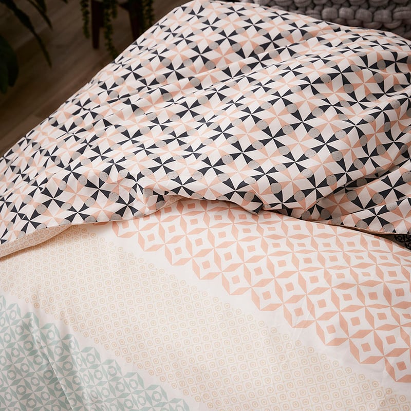 August Quilt Cover Set Rose