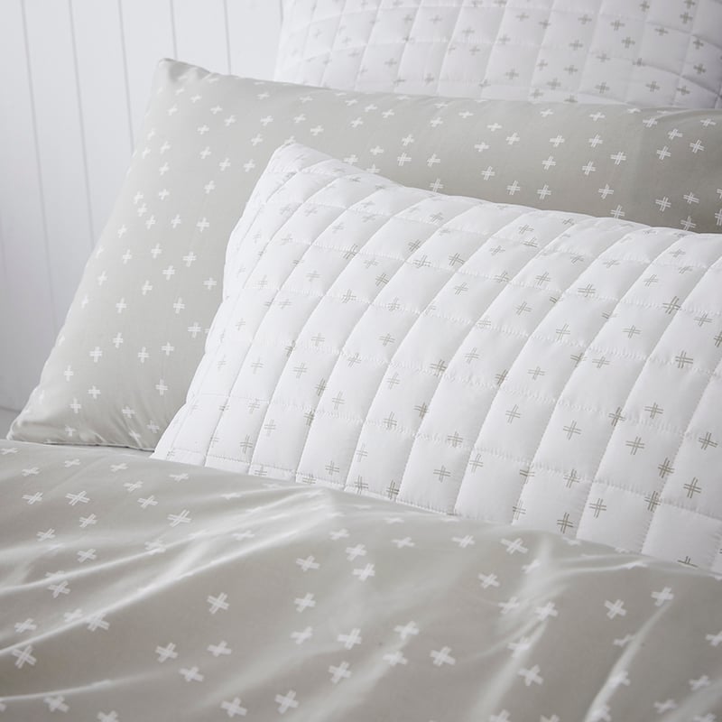 Pai Quilted Quilt Cover White