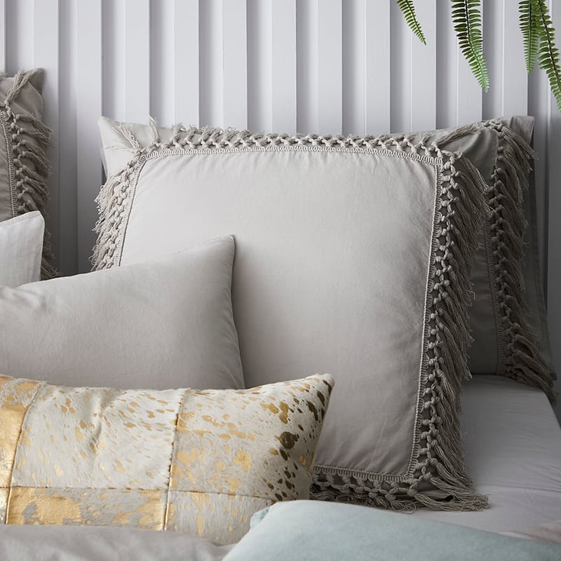 Taho Quilt Cover Set Slate