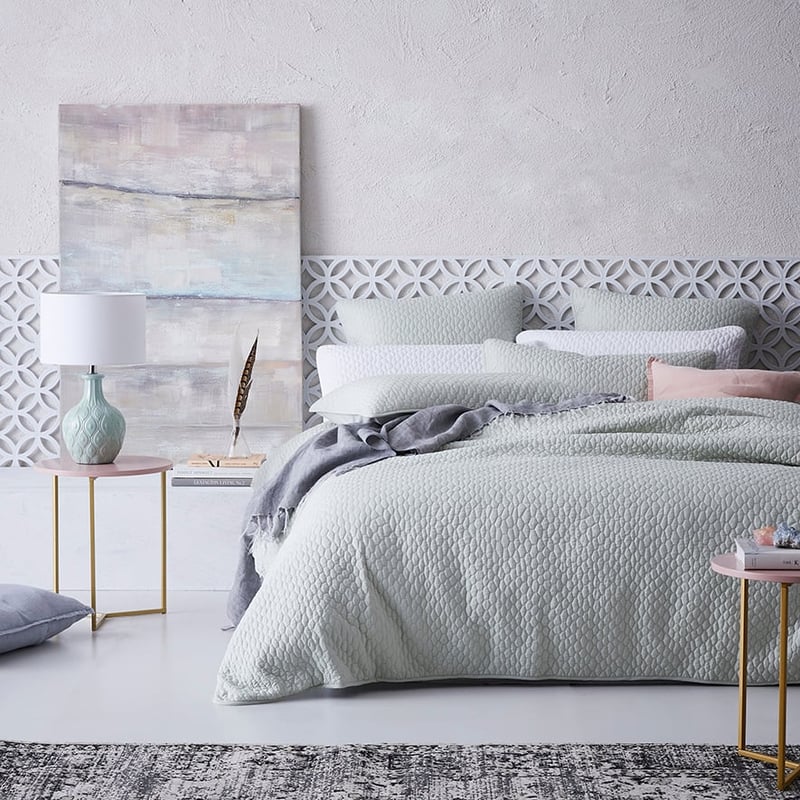 Jerome Quilted Quilt Cover Leaf