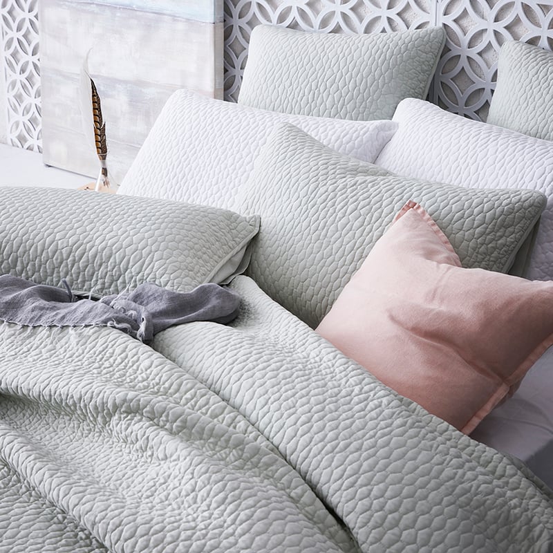 Jerome Quilted Quilt Cover Leaf