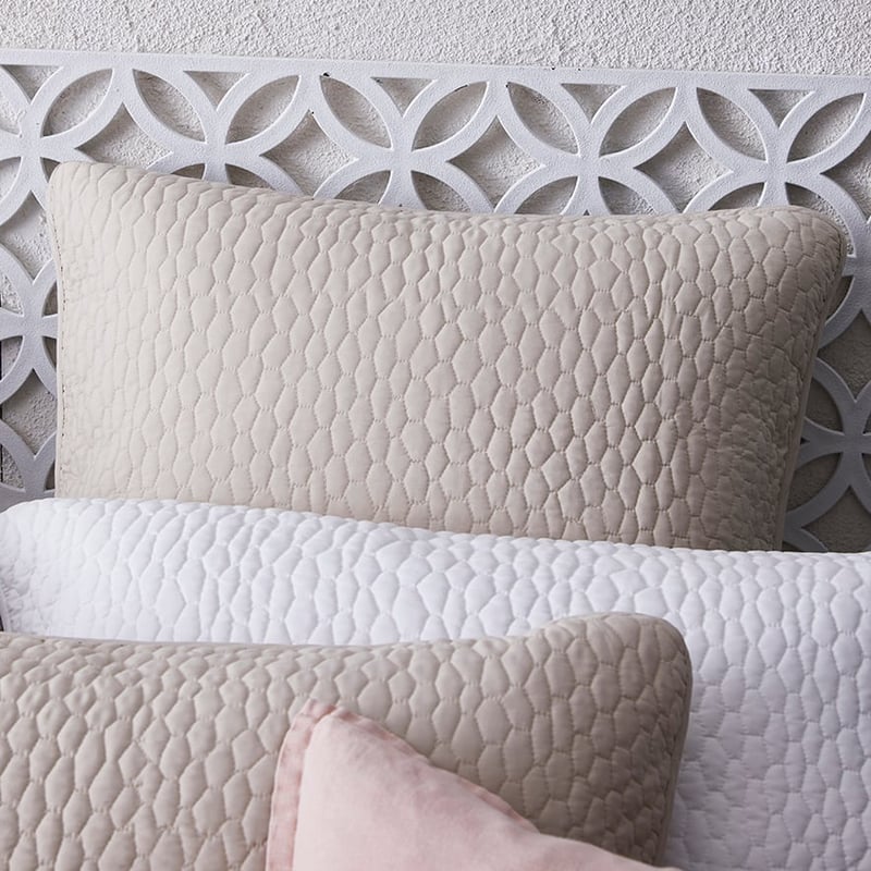 Jerome Quilted Quilt Cover Linen