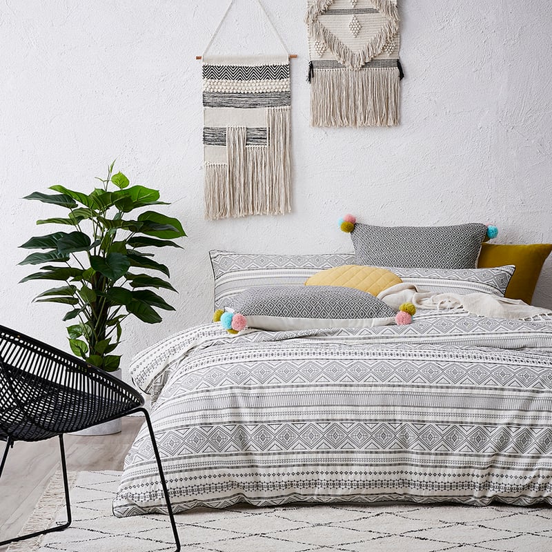 Chikasha Natural Quilt Cover Set