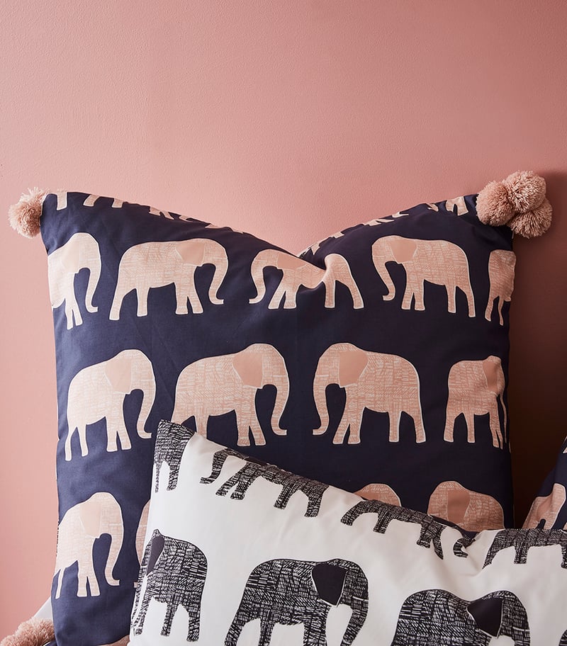 Bahati Quilt Cover Set White