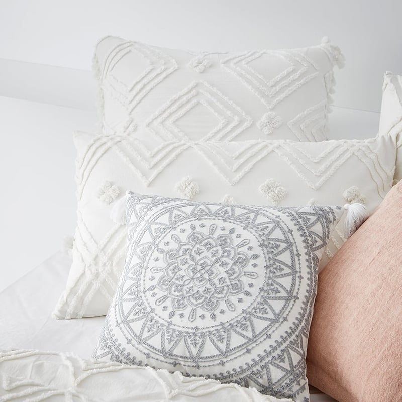 Kerela Quilt Cover Natural