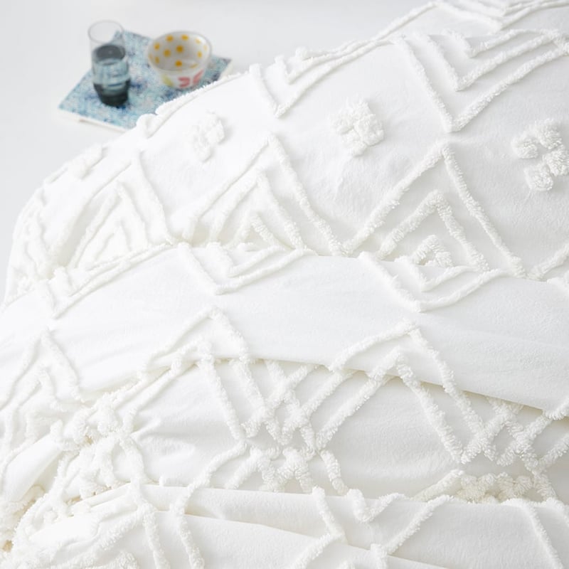 Kerela Quilt Cover Natural