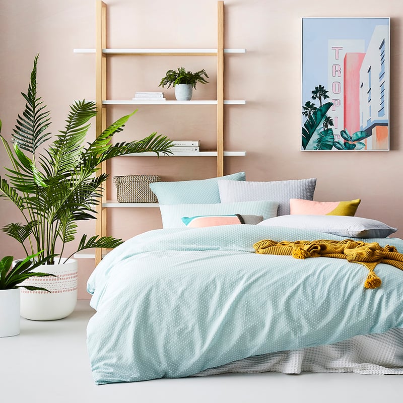 Harley Quilt Cover Set Sea Mist