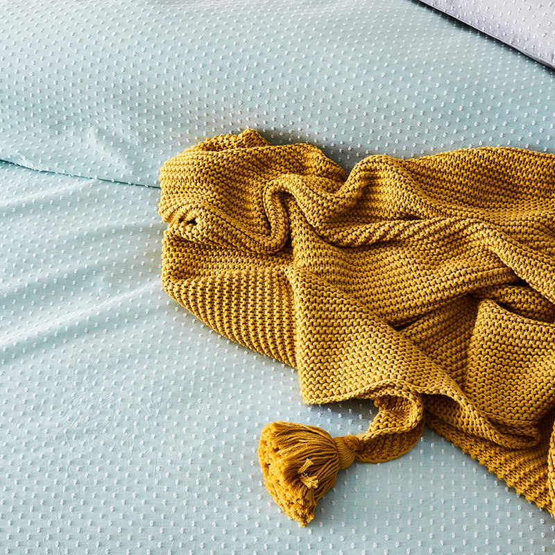 Harley Quilt Cover Set Sea Mist