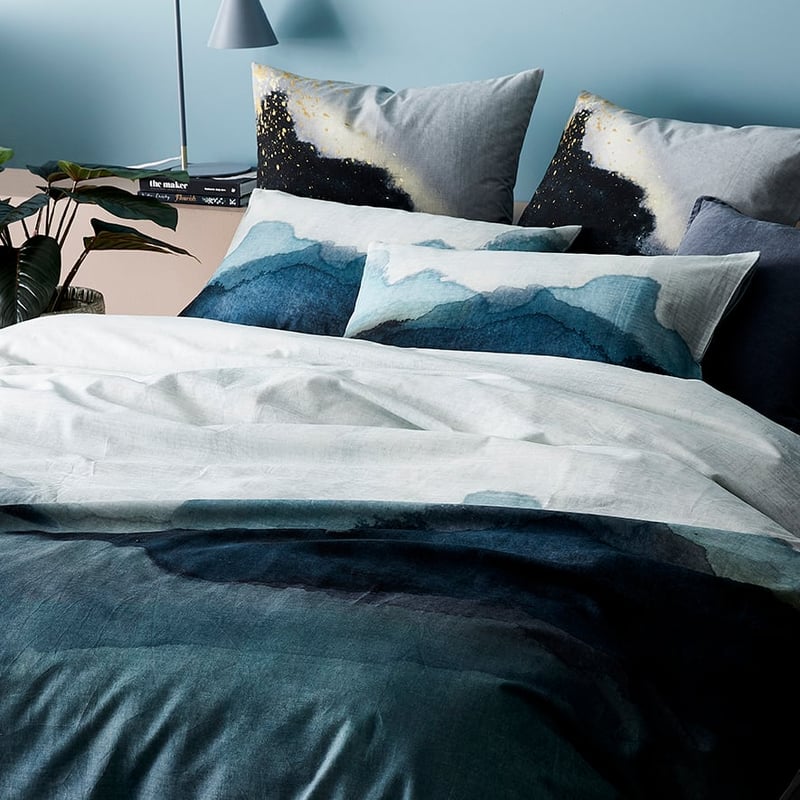 Outlander Quilt Cover Set Pond