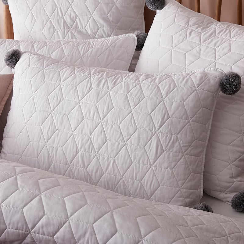 Willow Quilted Quilt Cover Snow