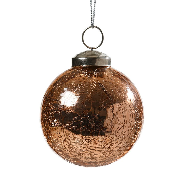Rose Gold Mercury Bauble