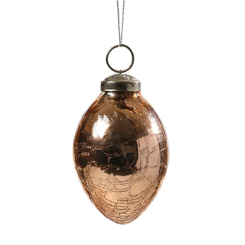 Rose Gold Mercury Bauble