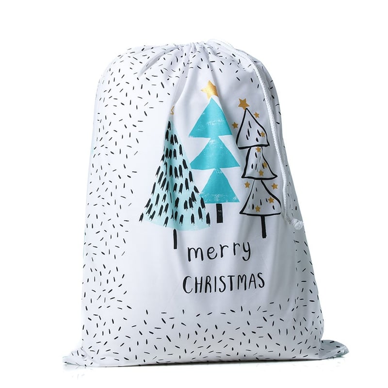 Mint Merry Christmas Santa Sack