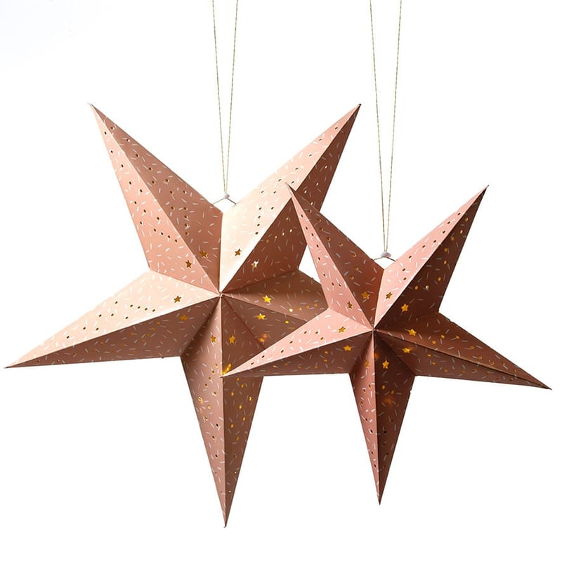 Pink Paper Star Light
