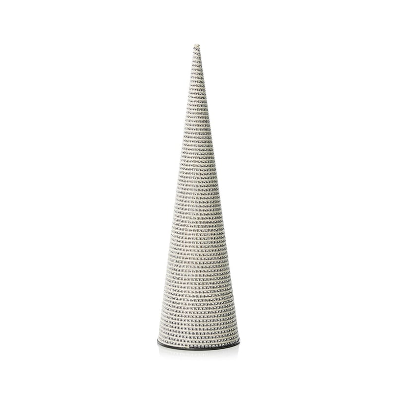Sequin Jute Cones Natural 