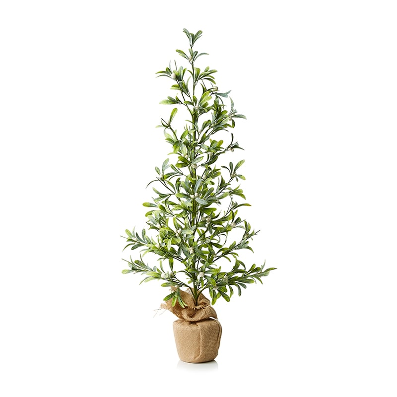 Festive Provincial Trees Green & Natural 