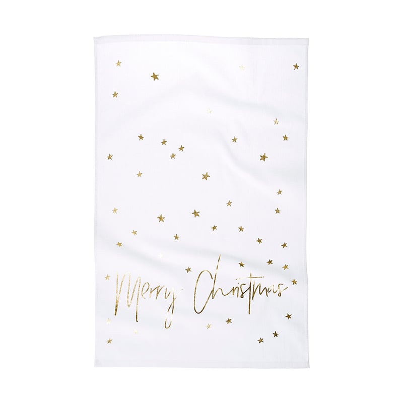 Christmas Tea Towels 'Ho Ho Ho' Pack of 2