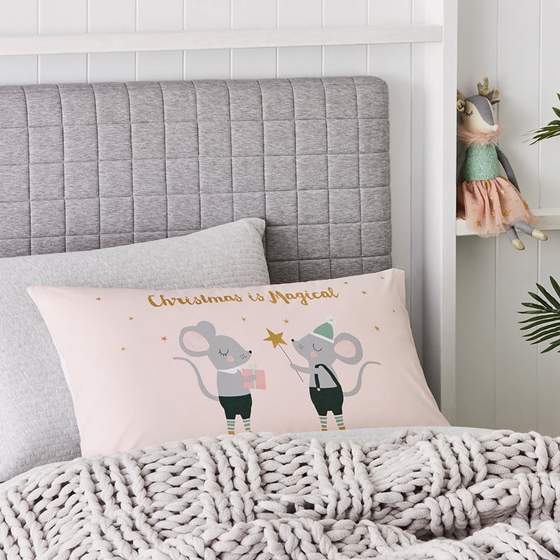 Christmas Text Pillowcase Christmas Is Magical