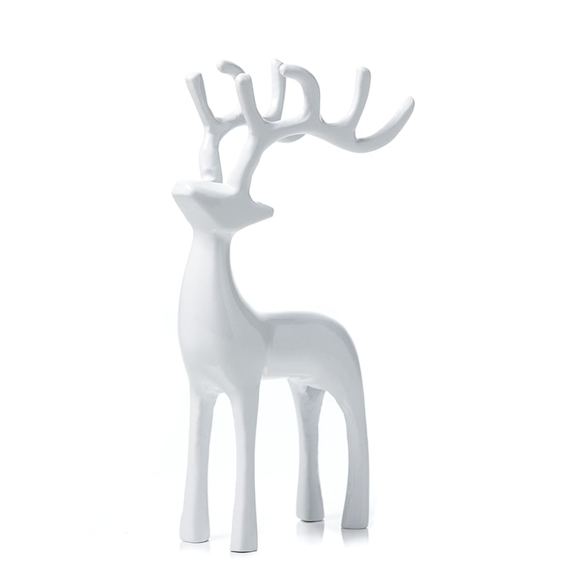 Festive Reindeer White 