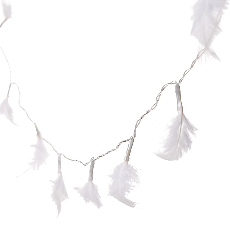 Feather String Lights