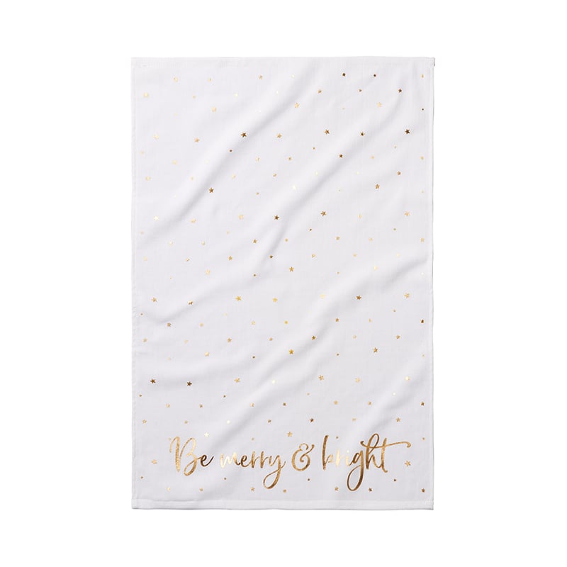 Christmas Tea Towels Joy Pack of 2