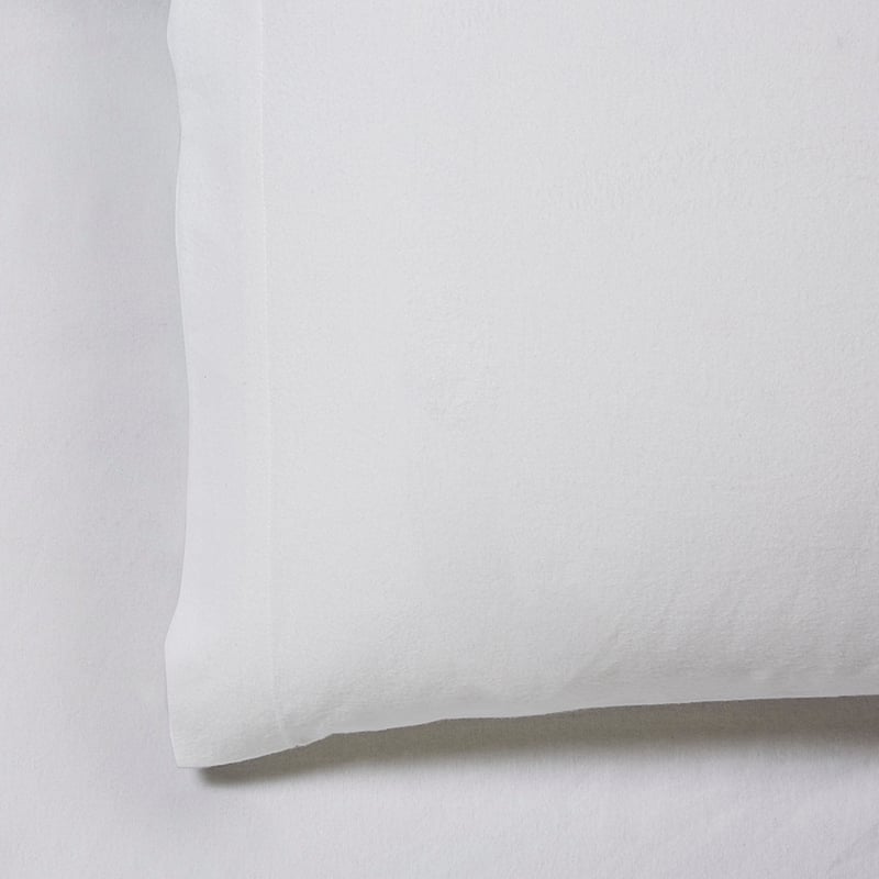 Plain Dye Flannelette W18 KSB White 