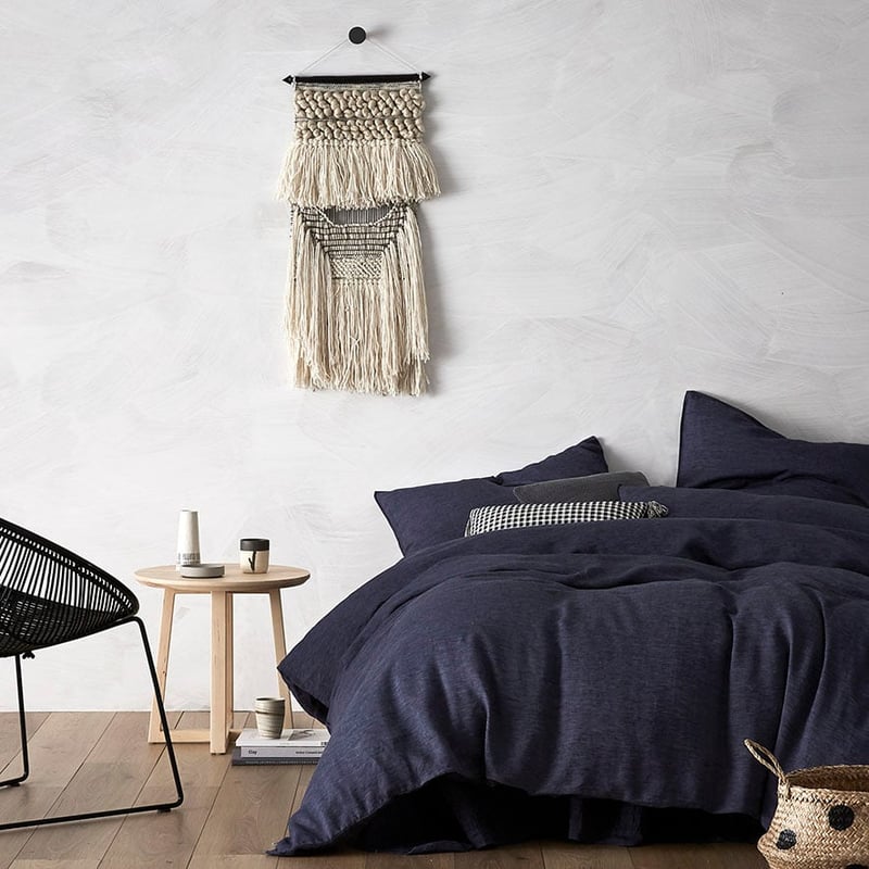 Vintage Washed Denim Quilt Cover