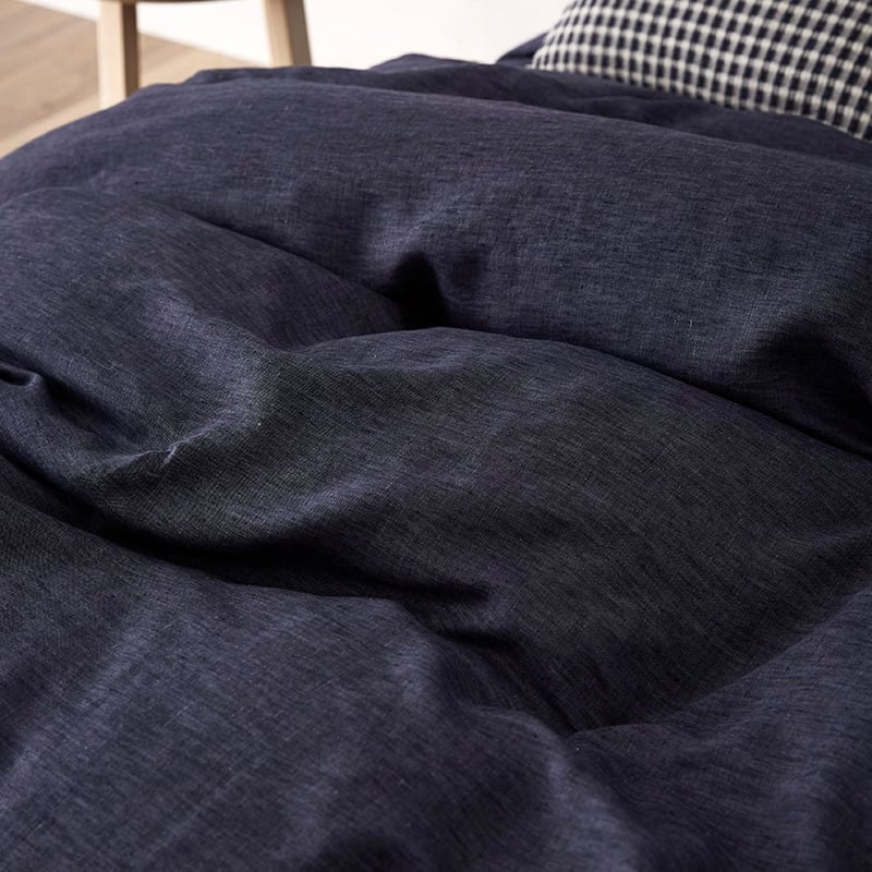 Vintage Washed Denim Quilt Cover