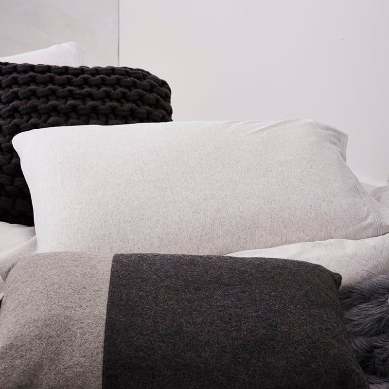 Ultra Soft Jersey Quilt Cover Marble 