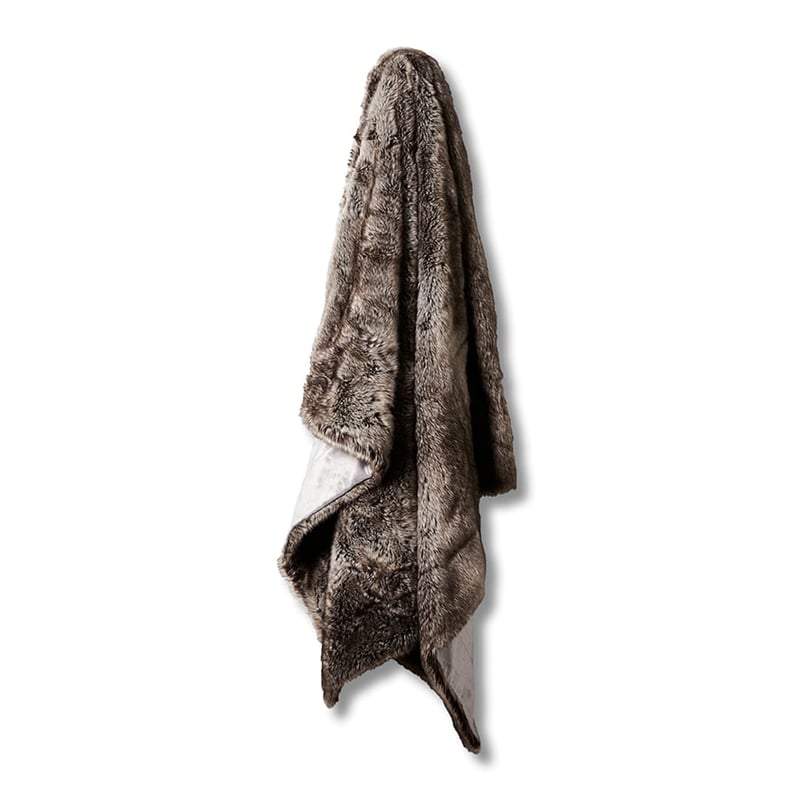Montana Fur Throw Cinnamon 