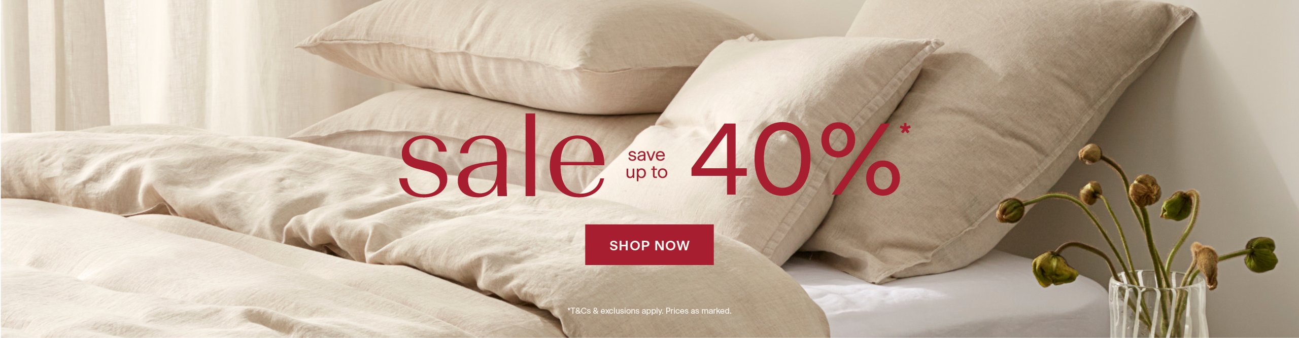Adairs Autumn Sale.