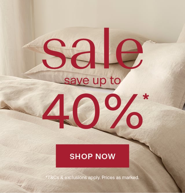 Adairs Autumn Sale.
