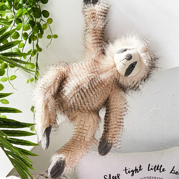 plush toy for kids of a sloth