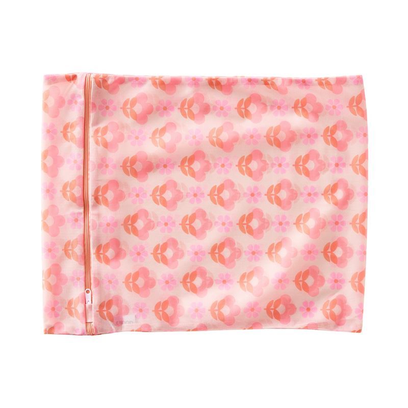 Laundry Pinks Floral Wash Bag