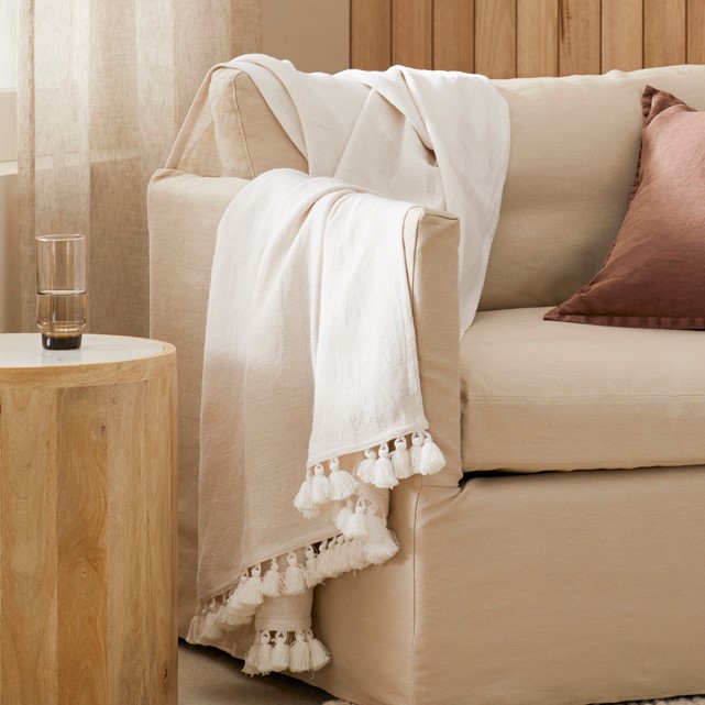 Throw Blankets Knitted & Linen Throw Rugs Adairs