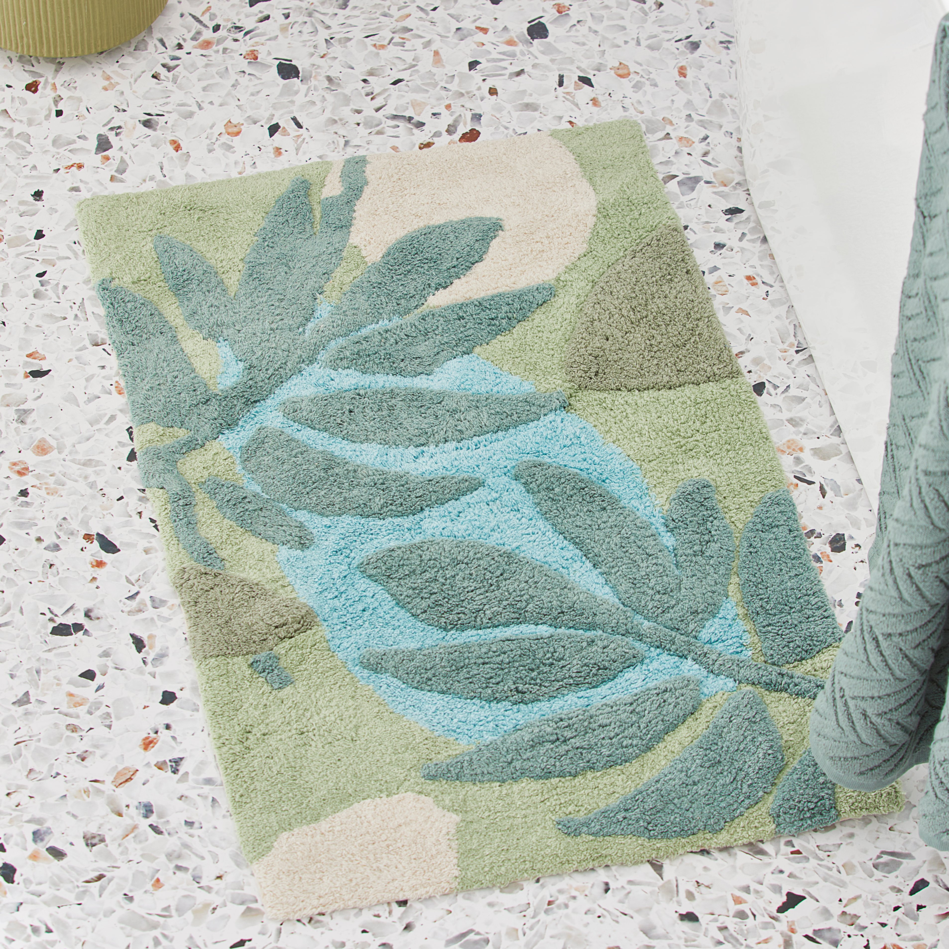 Retreat Greens Bath Mat Adairs