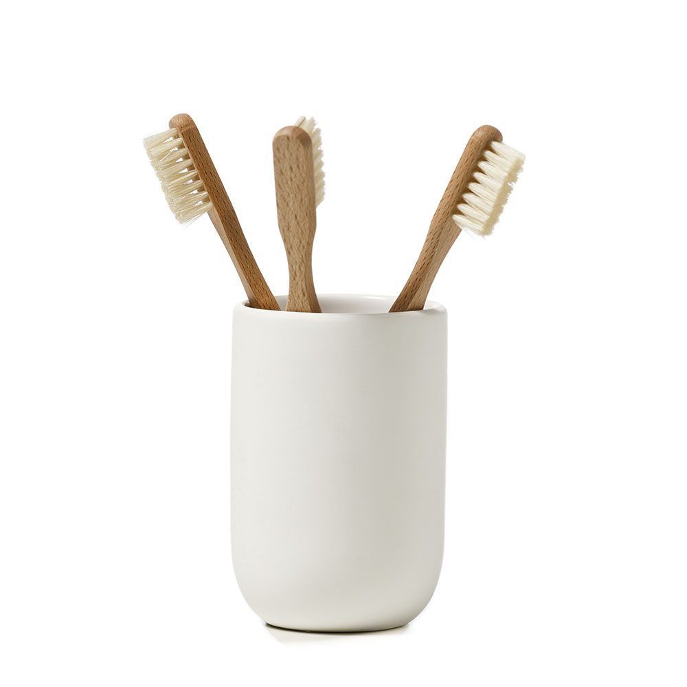 Dane Bathroom Accessories White & Silver Adairs