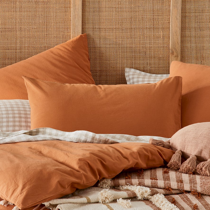 Pillowcases Cotton, Bamboo & Vintage Washed Linen Adairs